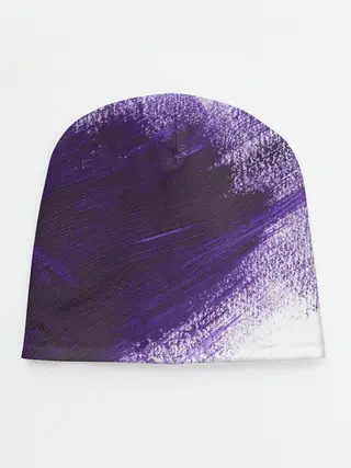 Детская шапка / ФИОЛЕТОВАЯ КРАСКА