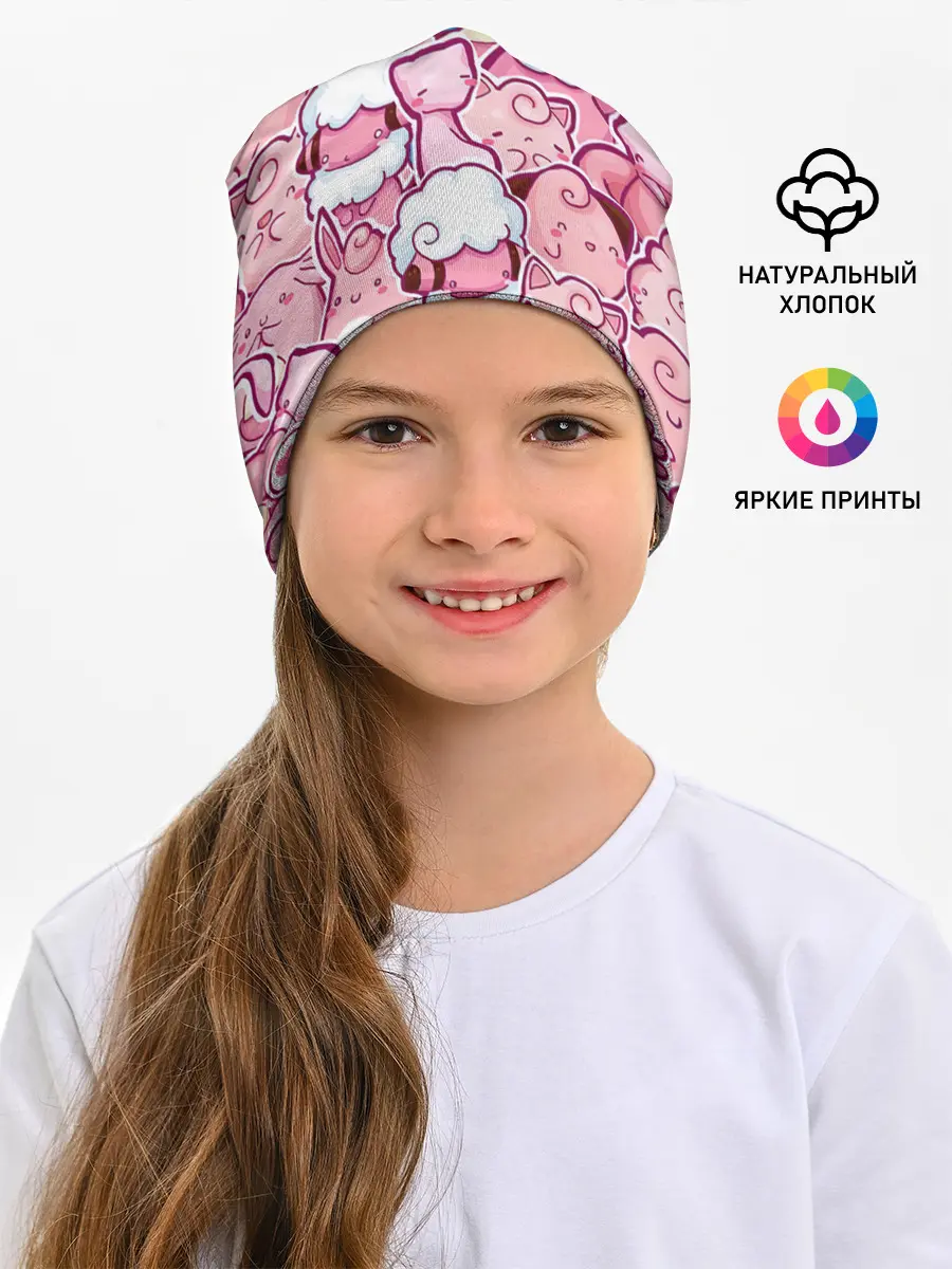 Детская шапка / Розовое собрание