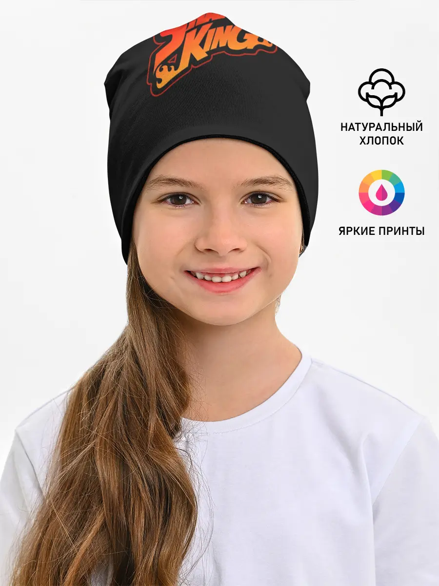 Детская шапка / Огненный логотип Shaman King