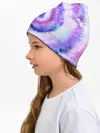 Детская шапка / TIE-DYE PURPLE