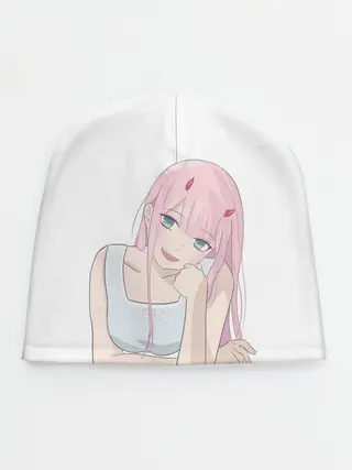 Детская шапка / Милая Zero Two