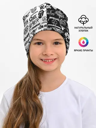 Детская шапка / Эмблемы Рок Групп