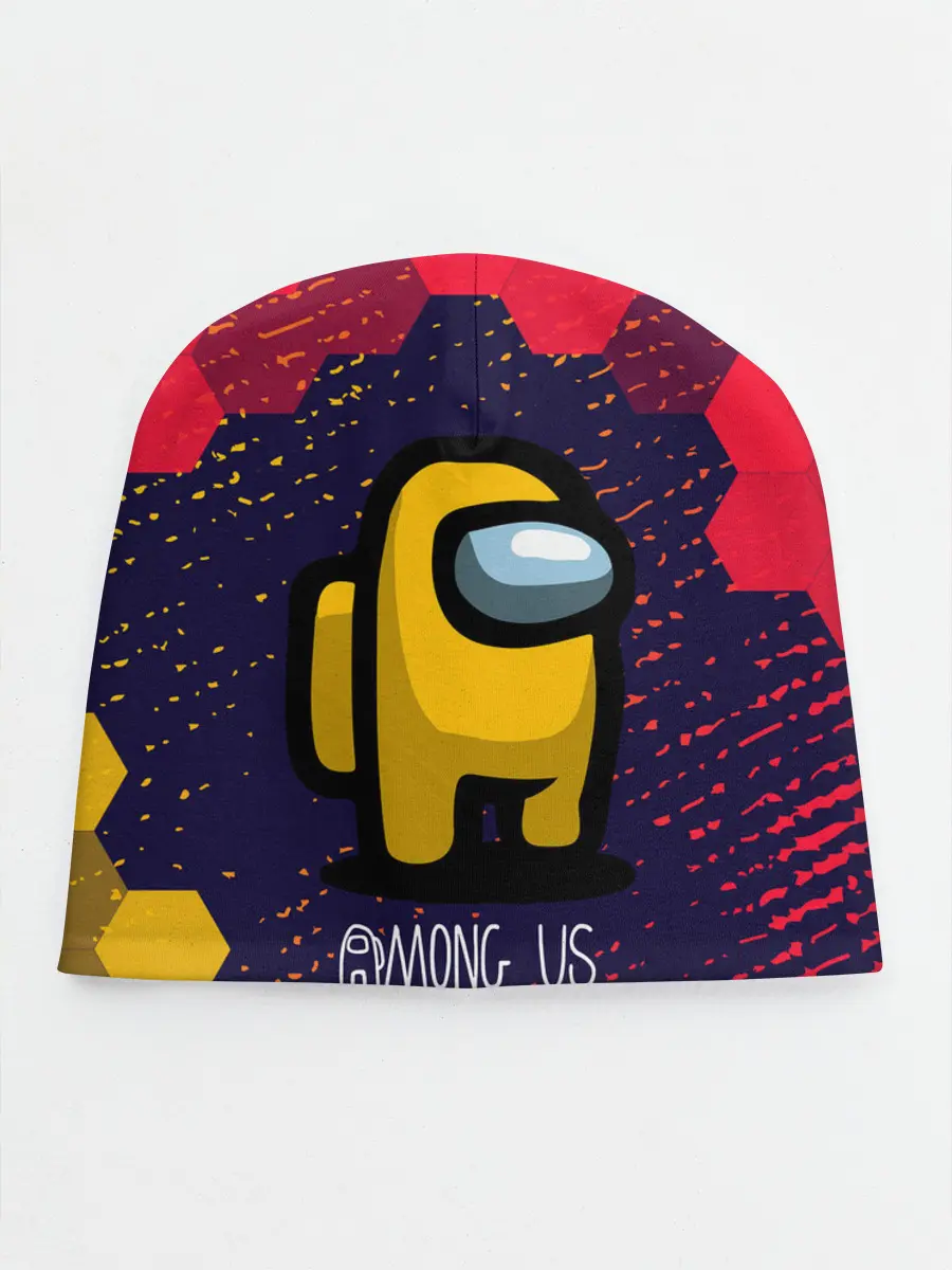 Детская шапка / AMONG US / АМОНГ АС