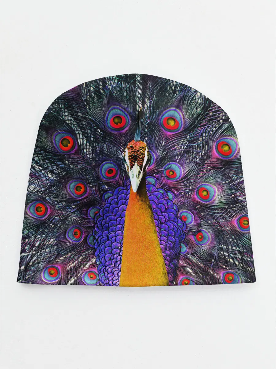 Детская шапка / Павлин