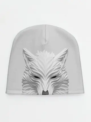 Детская шапка / БЕЛЫЙ ВОЛК