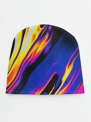 Детская шапка / БЕНЗИНОВЫЕ РАВЗОДЫ / ТЕКСТУРА