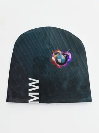 Детская шапка / BMW Heart. Grooved Texture