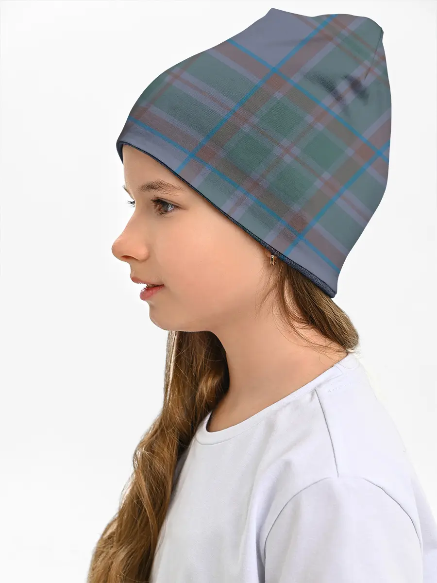 Детская шапка / Шотландская клетка, тартан