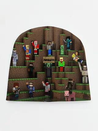 Детская шапка / MINECRAFT