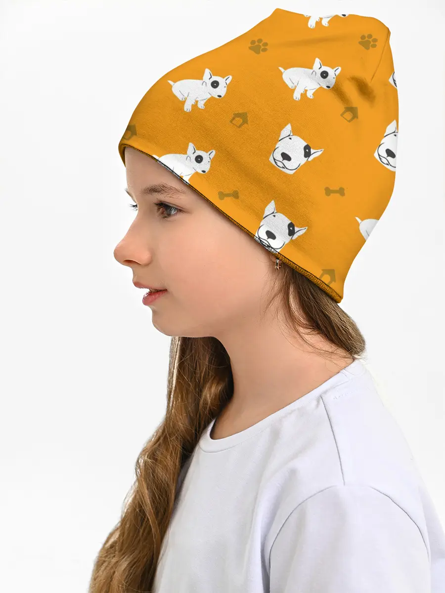 Детская шапка / Английский бультерьер