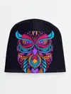 Детская шапка / Неоновая сова