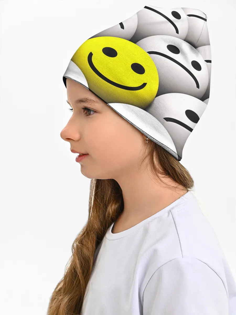 Детская шапка / EMOJI 2019