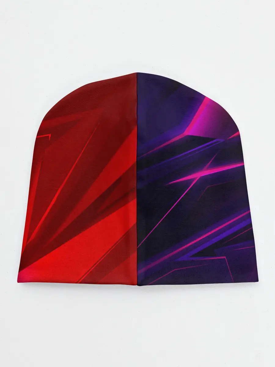 Детская шапка / NEON GEOMETRY STRIPES