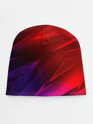 Детская шапка / NEON GEOMETRY STRIPES