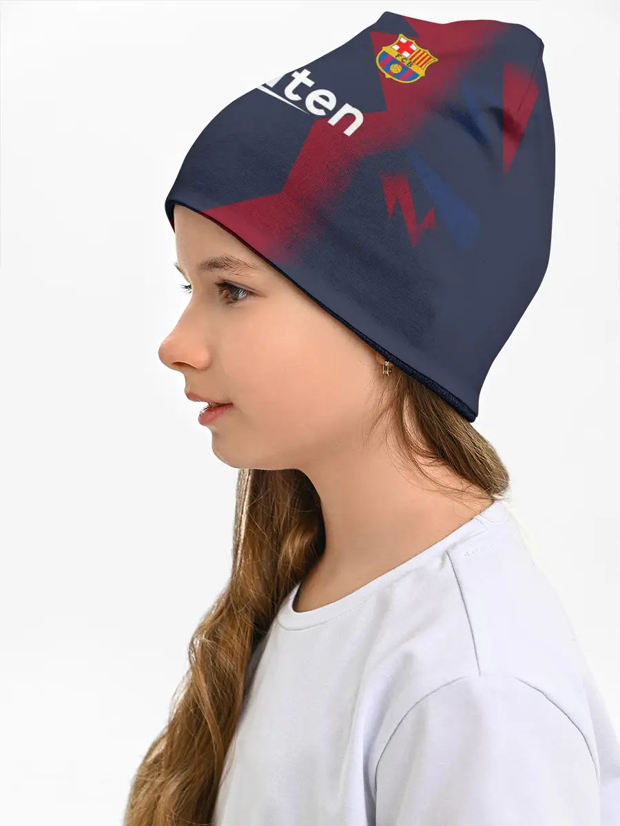 Детская шапка / Barcelona PreMatch home