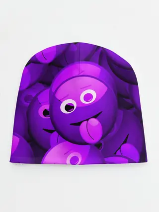 Детская шапка / НЕОНОВЫЕ СМАЙЛЫ