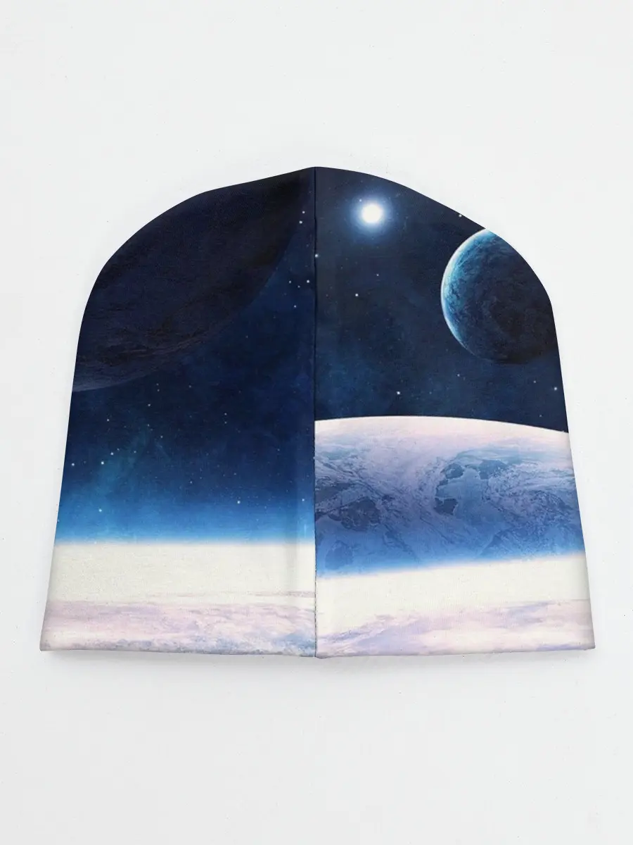 Детская шапка / Космос