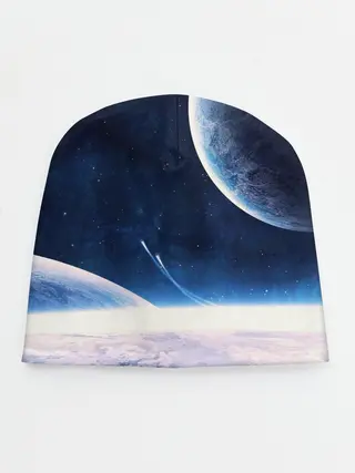 Детская шапка / Космос