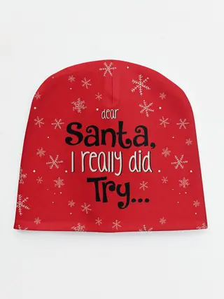 Детская шапка / Dear Santa