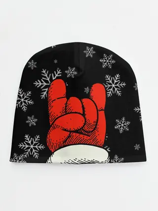 Детская шапка / Рок Дед Мороз