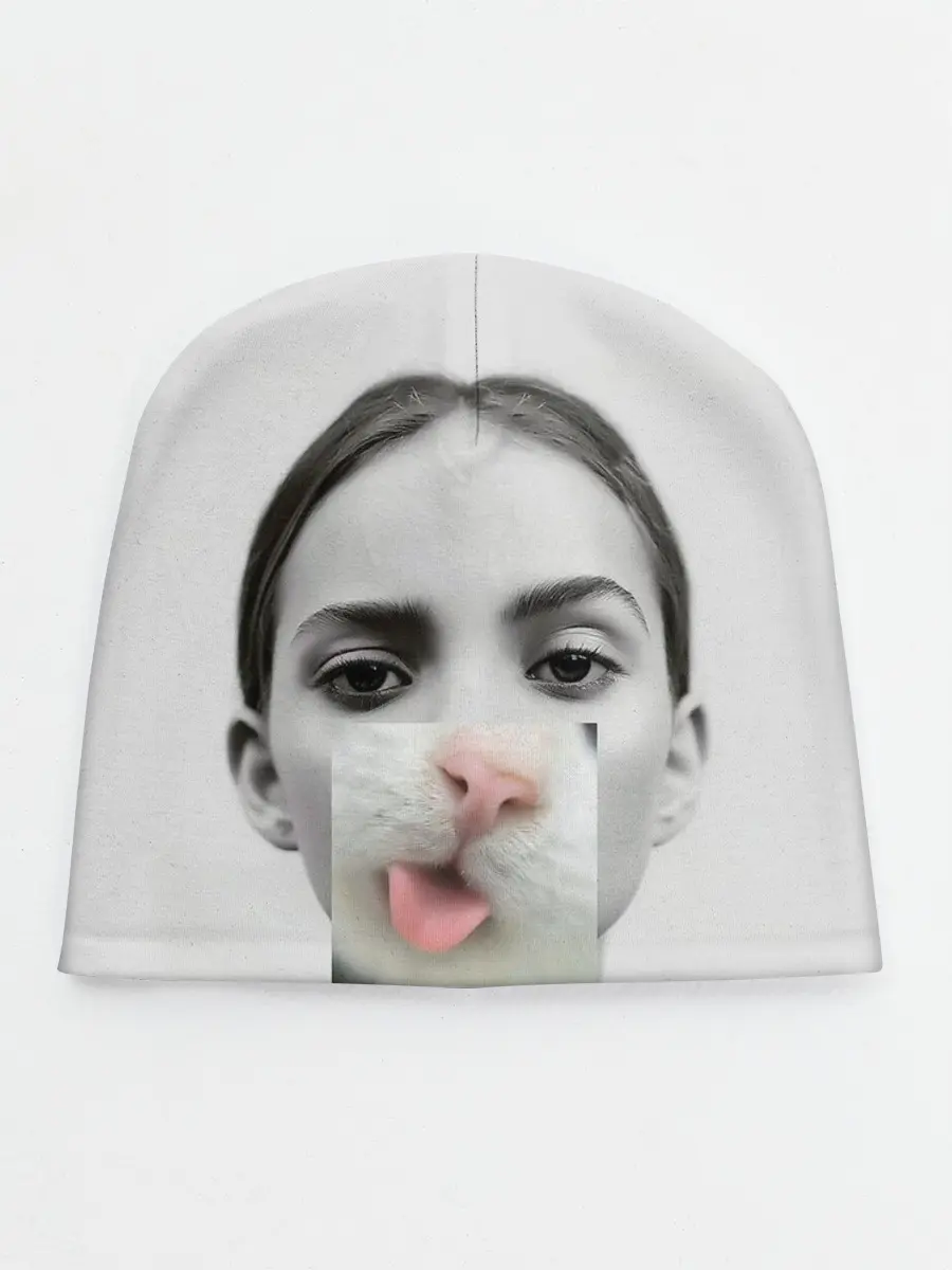 Детская шапка / kitty face