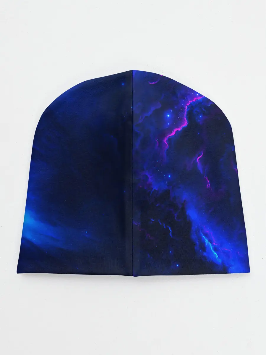Детская шапка / СИНИЙ КОСМОС