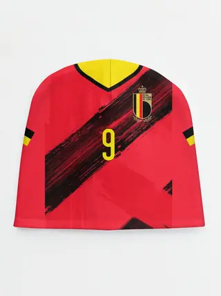 Детская шапка / Lukaku home EURO 2020