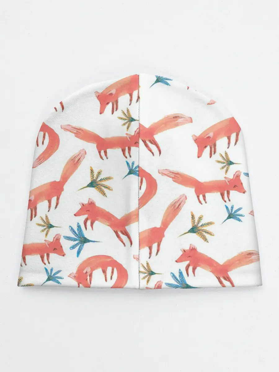 Детская шапка / Fox Pattern
