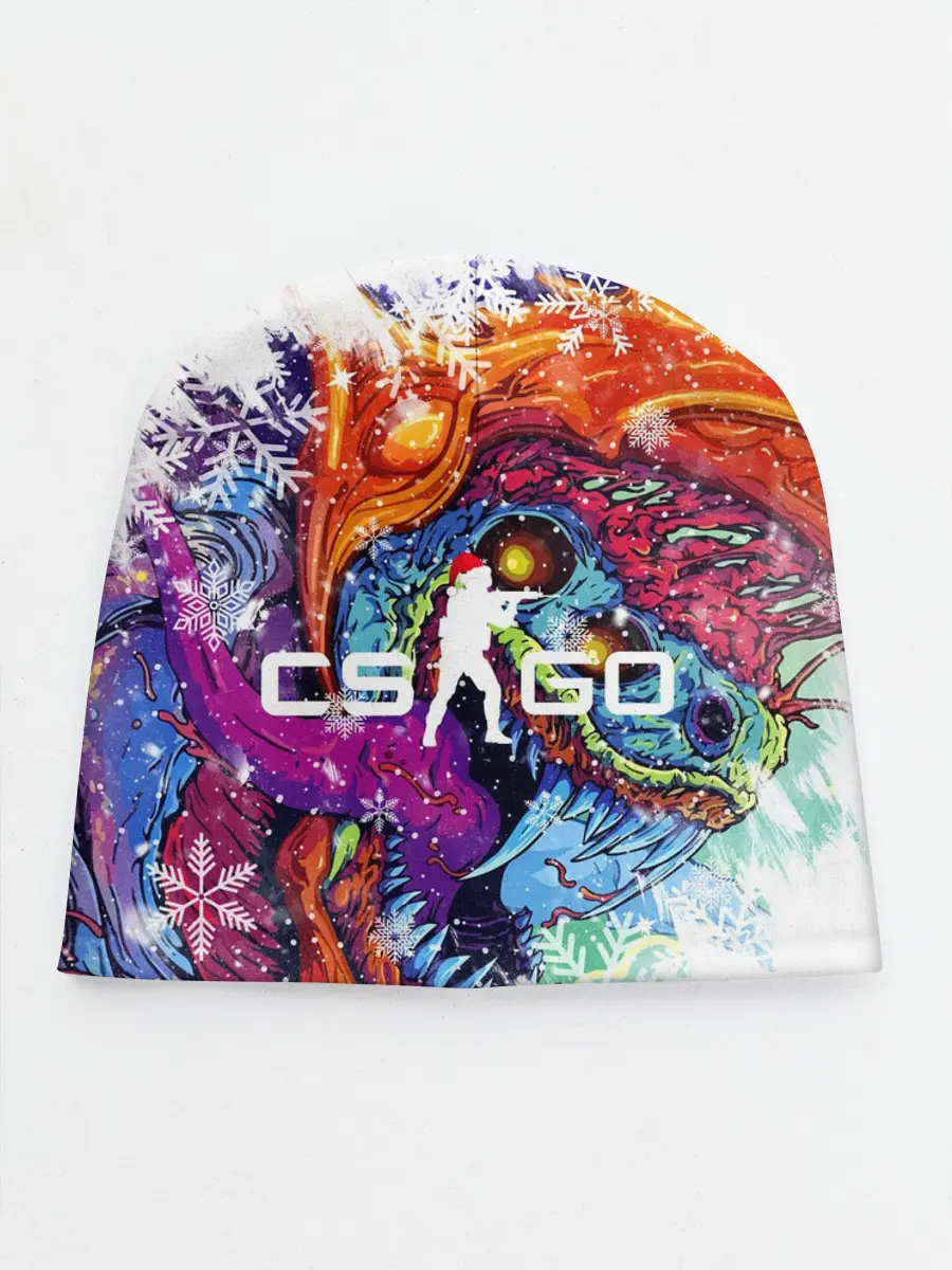Детская шапка / Новогодний CS GO