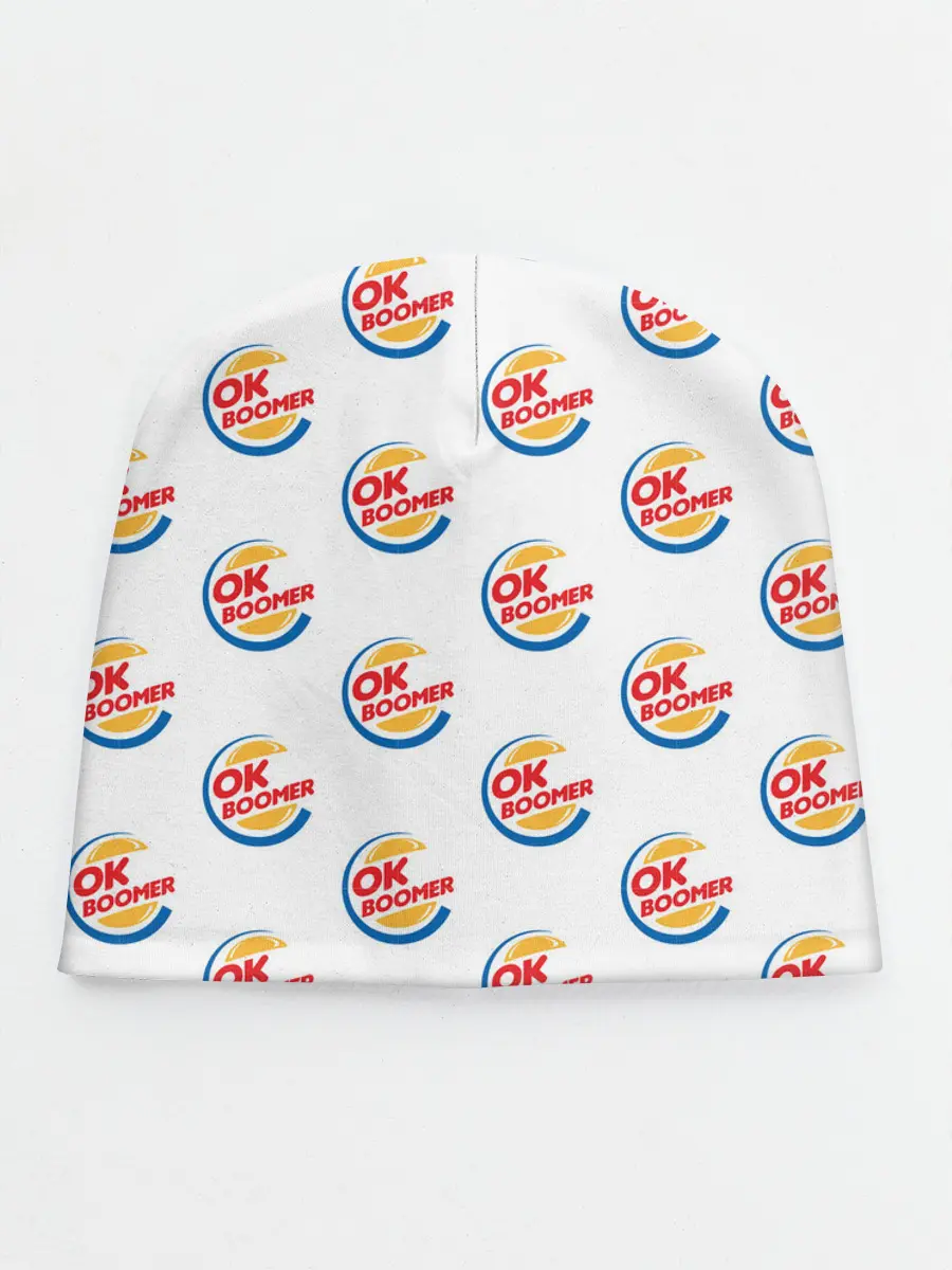 Детская шапка / OK BOOMER