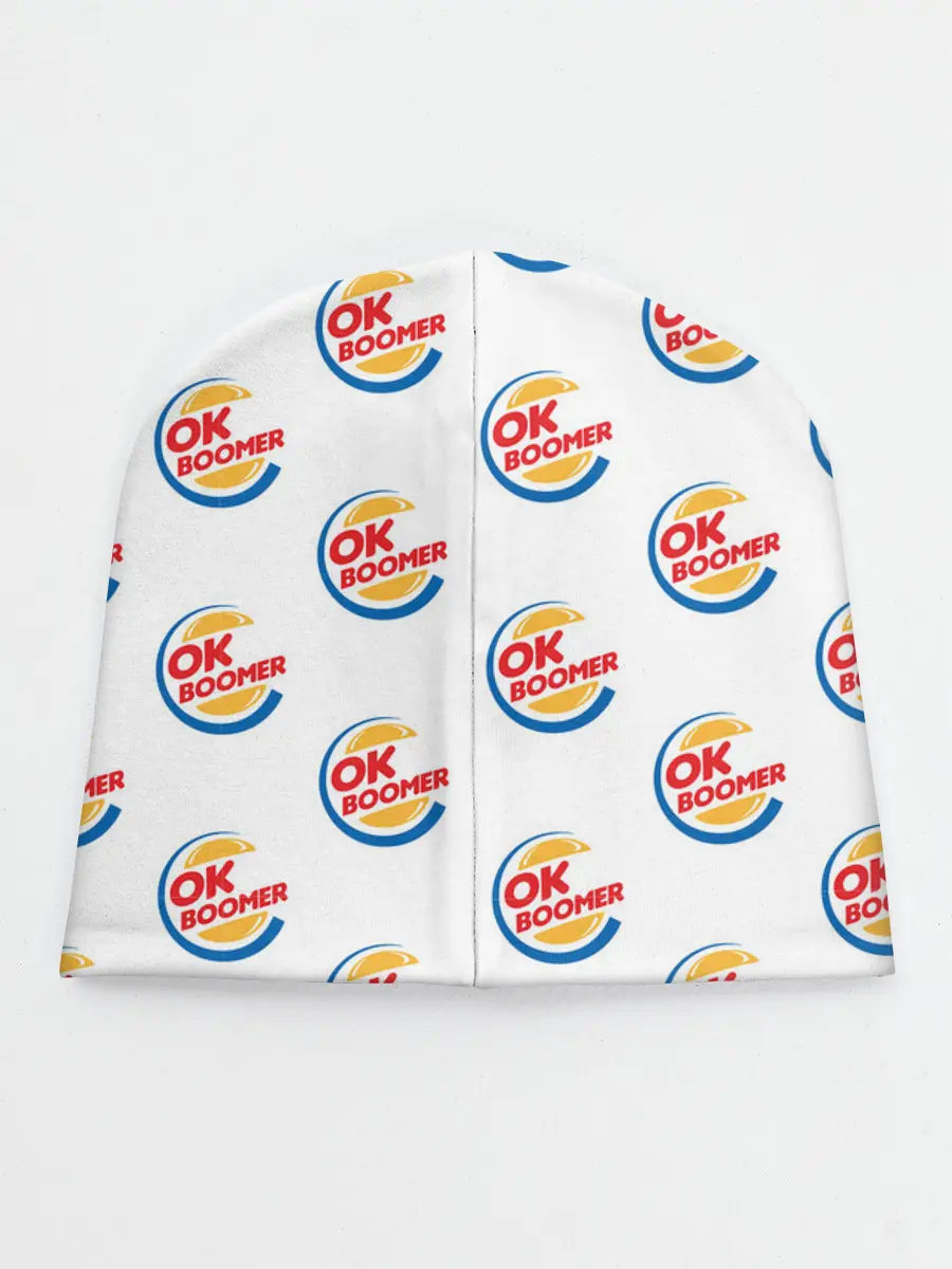 Детская шапка / OK BOOMER