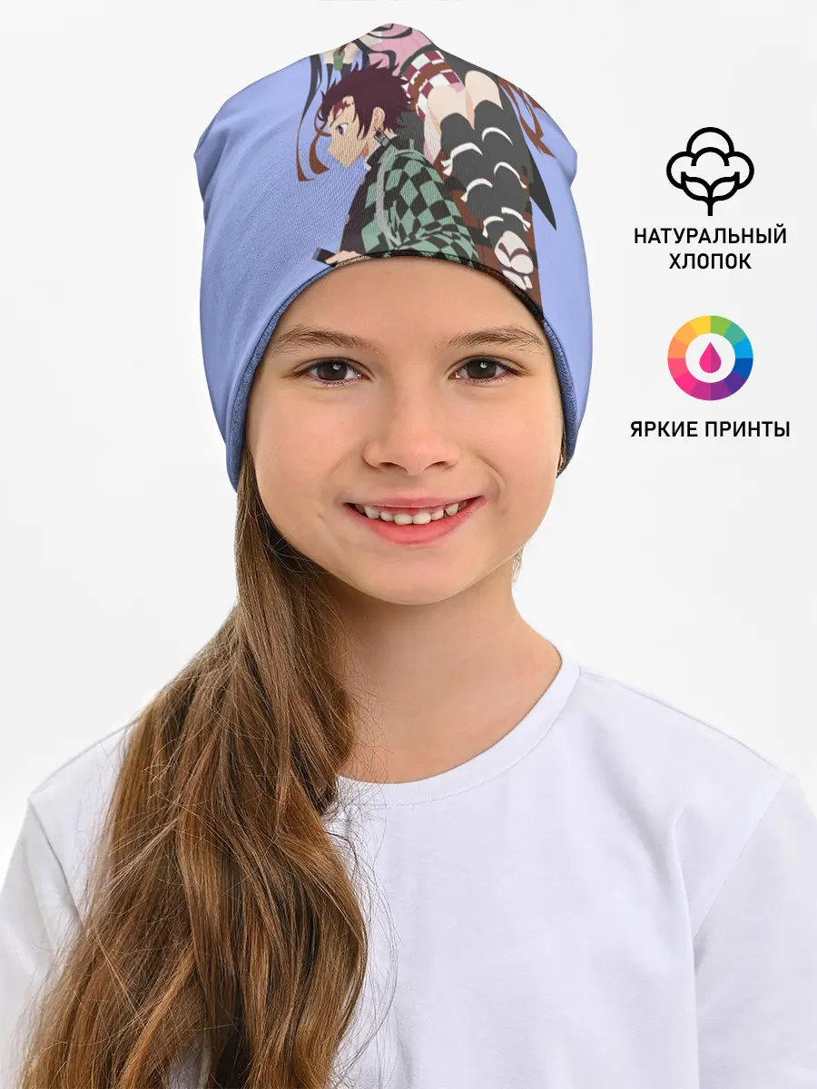 Детская шапка / Tanjirou & Nezuko