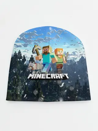 Детская шапка / Minecraft / Майнкрафт