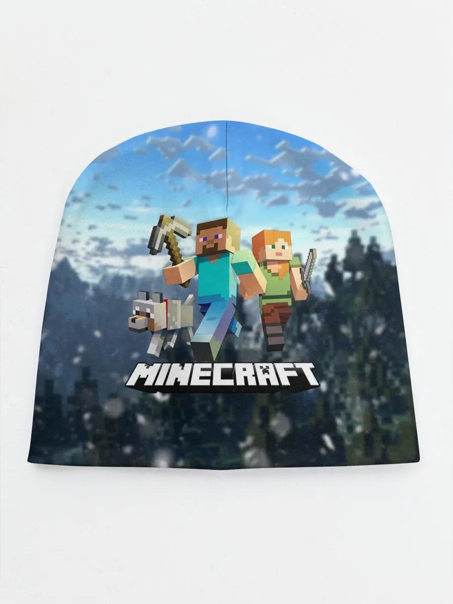 Детская шапка / Minecraft / Майнкрафт