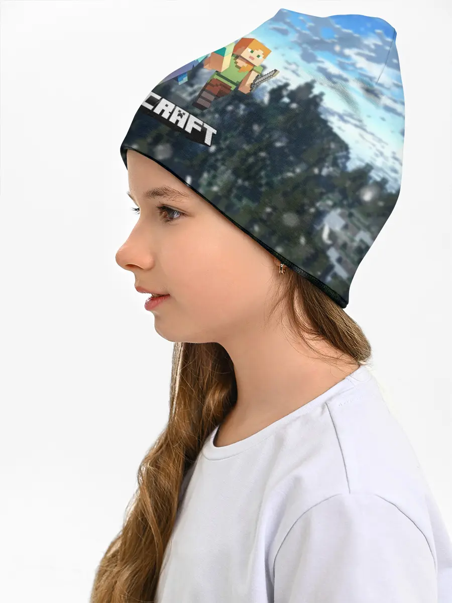 Детская шапка / Minecraft / Майнкрафт