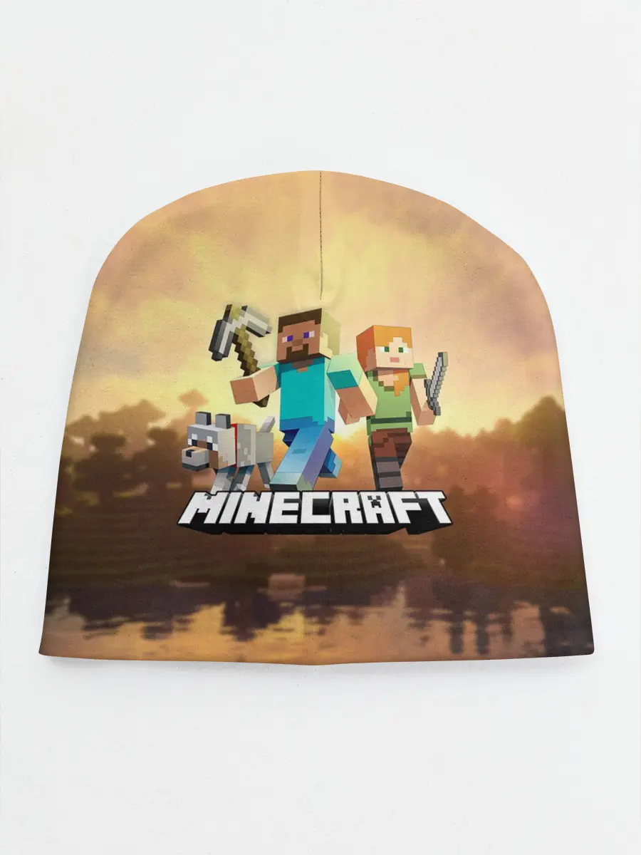 Детская шапка / Minecraft / Майнкрафт