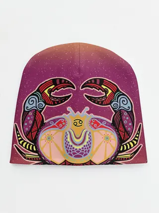 Детская шапка / Рак