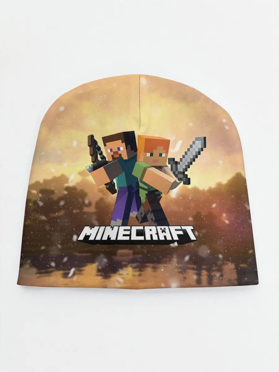 Детская шапка / Minecraft / Майнкрафт