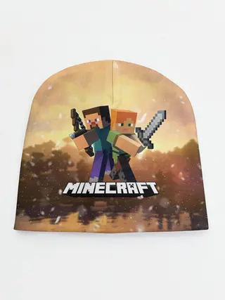 Детская шапка / Minecraft / Майнкрафт