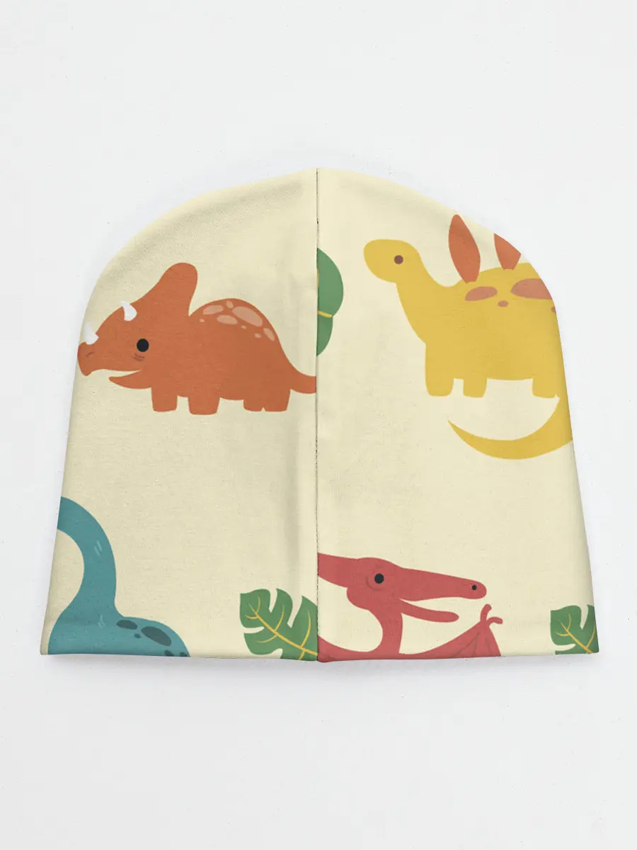 Детская шапка / Динозаврики