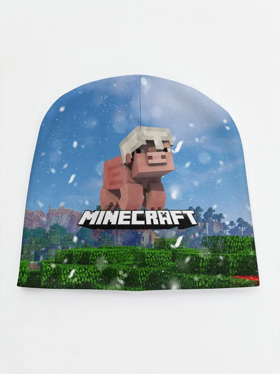 Детская шапка / Minecraft / Майнкрафт