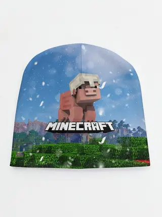 Детская шапка / Minecraft / Майнкрафт