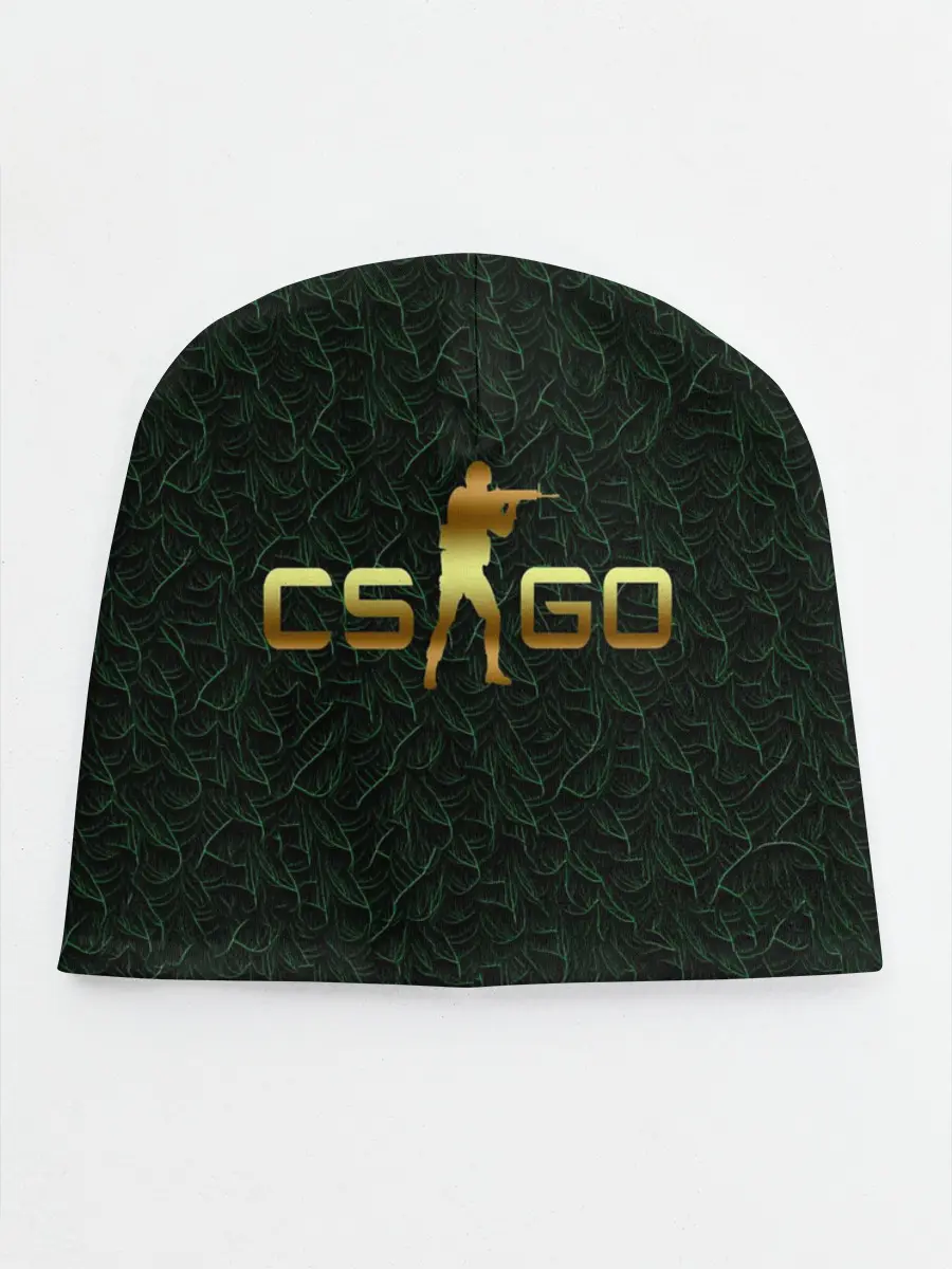 Детская шапка / cs go gold