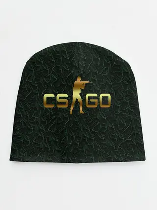 Детская шапка / cs go gold