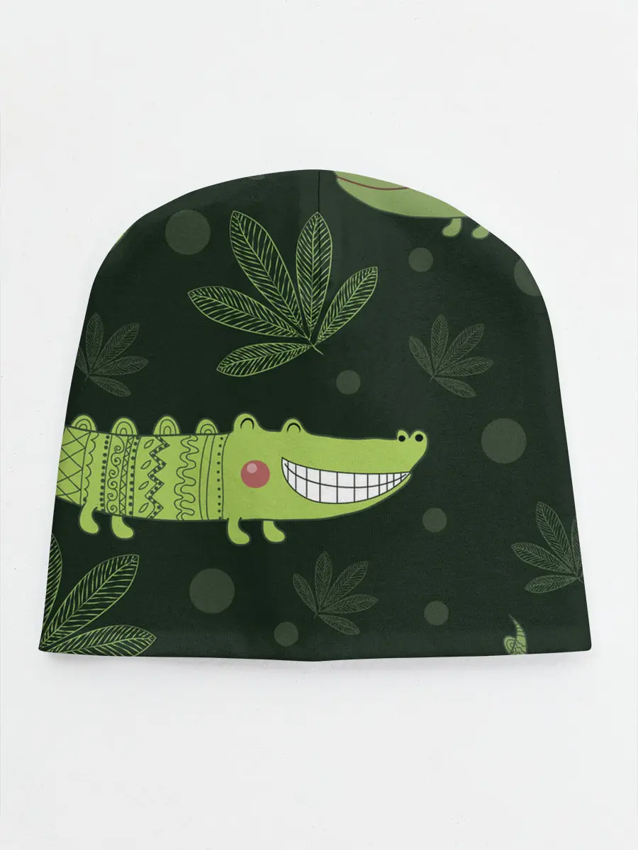 Детская шапка / Милый крокодил