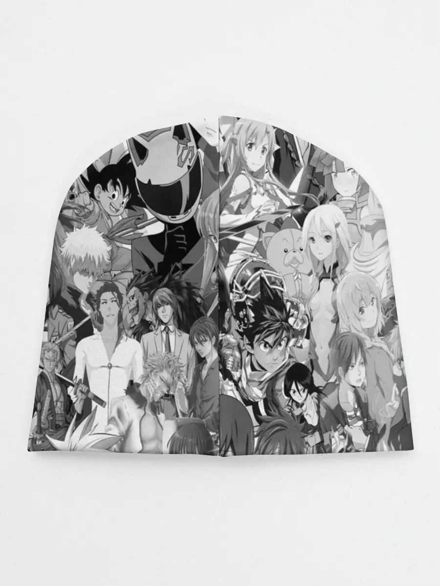 Детская шапка / МНОГО ЧЕРНО-БЕЛЫХ АНИМЕ ДЕВОЧЕК