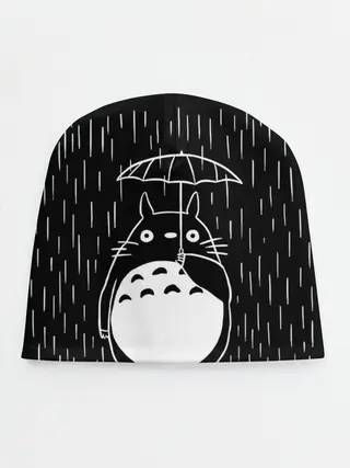 Детская шапка / Тоторо прячется от дождя