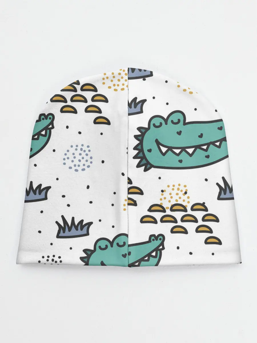 Детская шапка / Милый крокодил