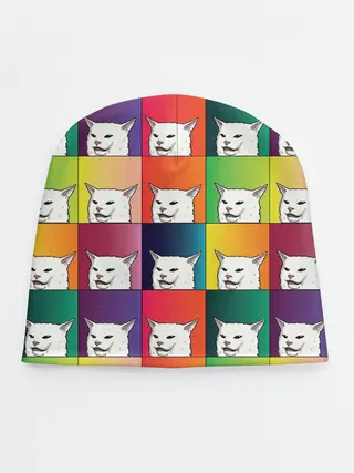 Детская шапка / Woman Yelling at Cat