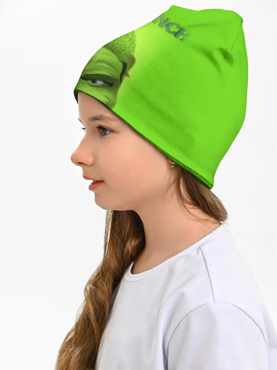 Детская шапка / Grinch Face